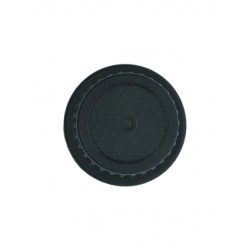 Black Screw Cap Wide TE 18mm-18mm-WTF Lab
