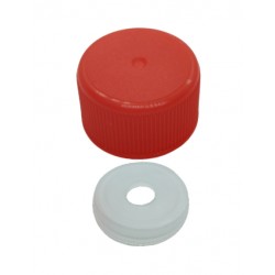 Red screw cap 23mm-23-400-WTF Lab