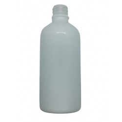 100ml white glossy glass bottle-Bouteilles-WTF Lab
