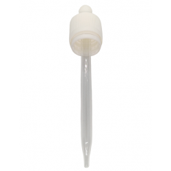 White dropper CRCTE 100ml 18mm-18mm-WTF Lab