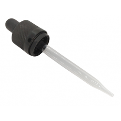 Black Dropper CRCTE 60ml 18mm-18-410-WTF Lab