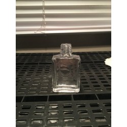 30 ml clear rectangle bottle