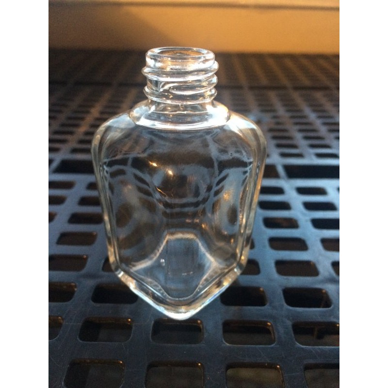 30ml clear glass french square-Bottles-WTF Lab