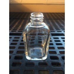 30ml Clear French Square Bottle.
