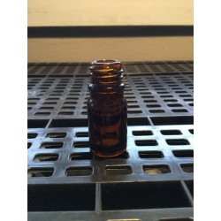 5 ml amber glass bottle