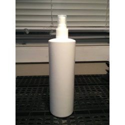 500ml white HDPE cylinder bottle-Bottles-WTF Lab
