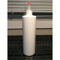 500ml white HDPE cylinder bottle-Bouteilles-WTF Lab