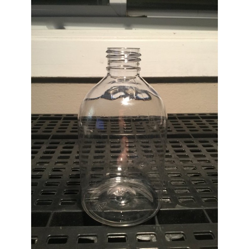 250 ml clear PET bell bottle