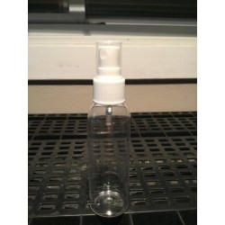 60 ml clear twist cap PET bottle