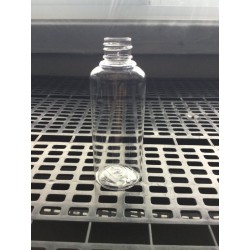 100 ml clear PET bullet bottle