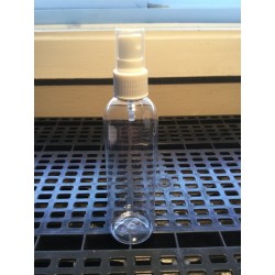 120 ml clear PET bullet bottle