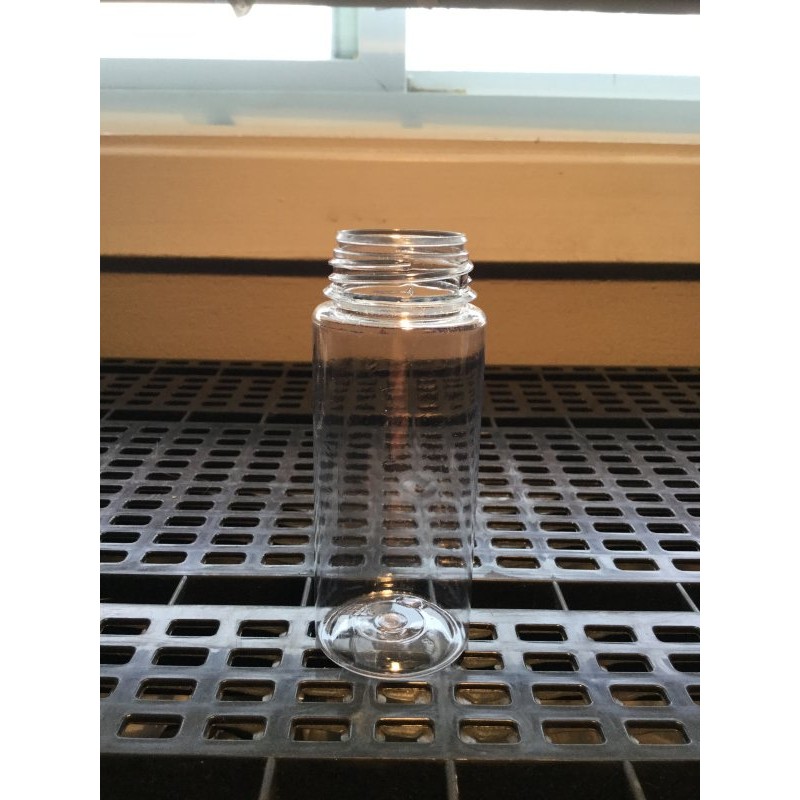120ml V3 clear pet chubby bottle-Bouteilles-WTF Lab