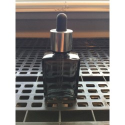 30ml Black Tinted Rectangle Bottle-Bottles-WTF Lab