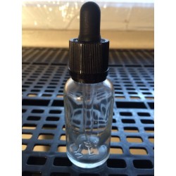 30 ml clear glass bottle