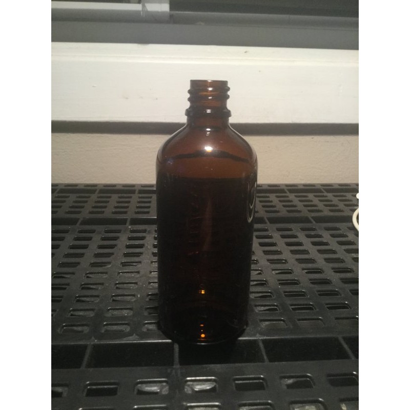 100ml amber glass bottle-Bottles-WTF Lab