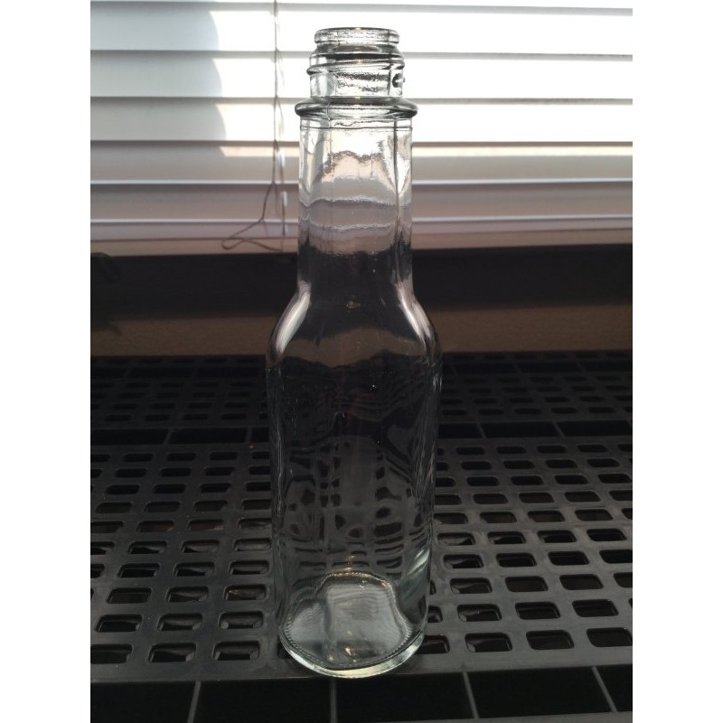 150ml clear glass woozy bottle-Bouteilles-WTF Lab