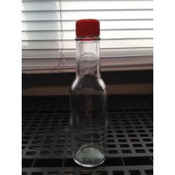 150ml clear glass woozy bottle-Bouteilles-WTF Lab