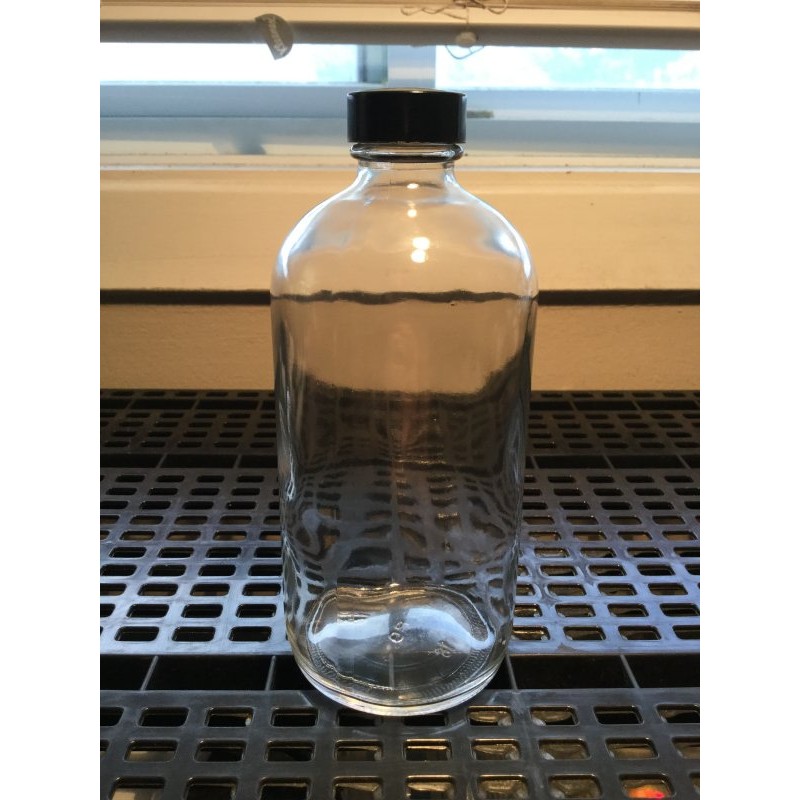 500 ml clear glass bottle