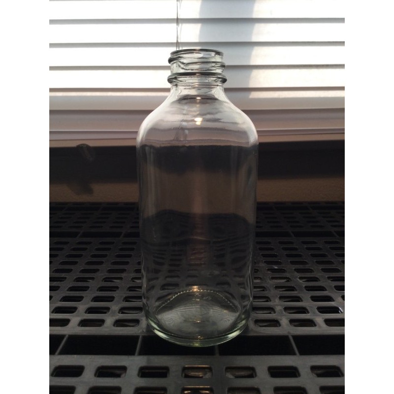 250 ml clear glass bottle