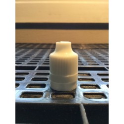 White CRCTE Screw Cap 13mm-13mm-WTF Lab