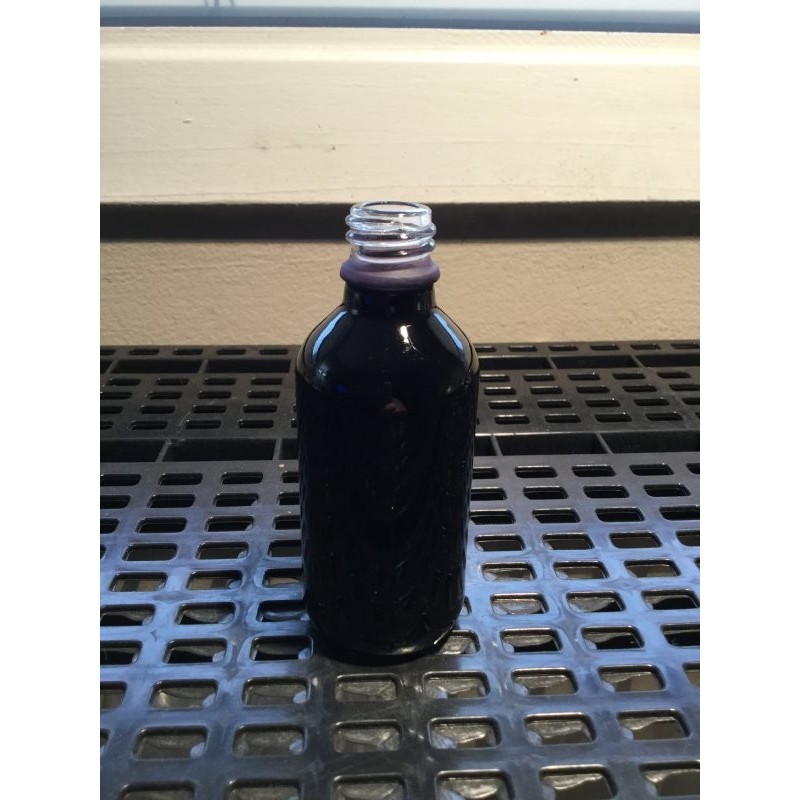 60ml black glossy glass bottle-Bouteilles-WTF Lab